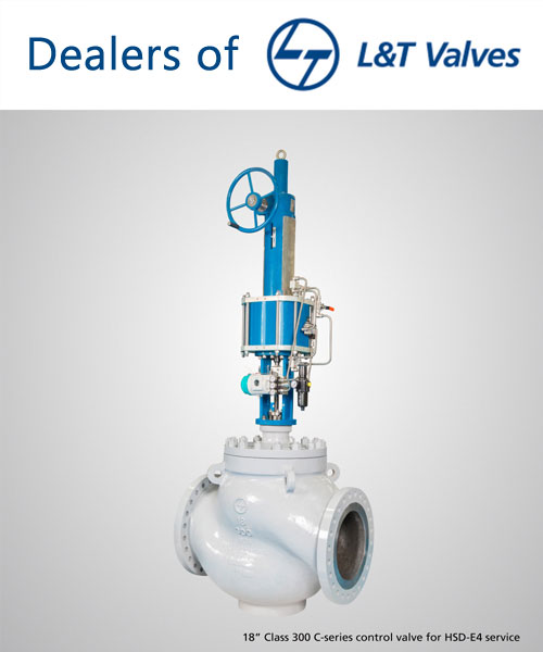 L&T Valve Suppliers Dealers Distributors in India